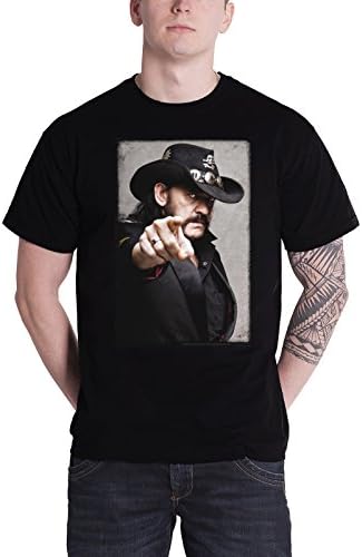 Lemmy RIP Photo motorhead new Official Mens Black T Shirt all sizes