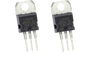 MIKROTECK 2x L7815CV - L7815 +15V 1.5A - Régulateur Tension - ST - T0-220 - 207IC006