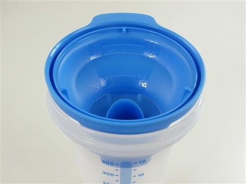 TUPPERWARE Backen Mix-Fix klein 350 ml blau D214 Shaky Küchenhelfer Shake It - 6