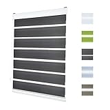 【Anwendungsbereich Szene】Aluminum doppelrollo klemmfix geht für Fenstern und Türen,Geeignet für Wohnzimmer, Kinderzimmer, Kücher, Schlafzimmer, Badezimmer, Studentenzimmer, Balkontür, Terrassentür usw. In vielen verschiedene Farben und Größen im erhältlich. Pflegeleicht, feucht abwischbar, Anbringung auch in Feuchträumen möglich.