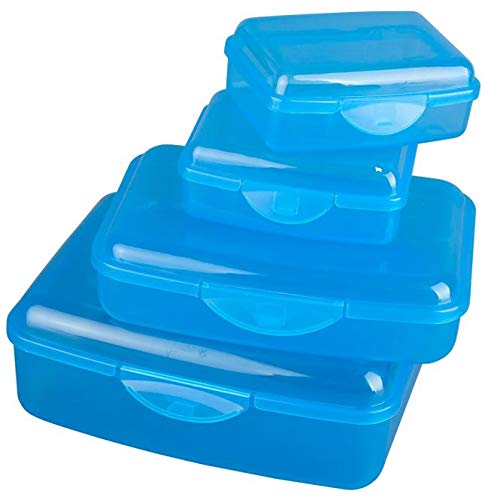 Preisvergleich Produktbild mica Living Brotdosen-Set - 4 Stück