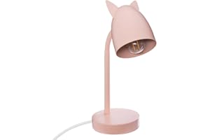 ATMOSPHERA CREATEUR D'INTERIEUR Atmosphera - Lampe enfant Oreilles - métal - rose H31 cm