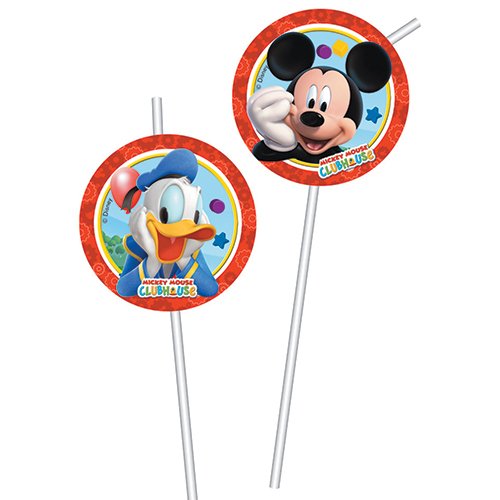Micky Maus Playful 6 Trinkhalme