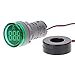 Produktbild zijianZZJ Armbanduhr, AC220 V, 22 mm, digitales Amperemeter, 0-100 A, Strommessgerät, Signalleuchte, 4#As The Picture Shown