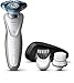 Philips Series 7000 Wet & Dry Men's Electric Shaver S7530/50 with Beard Trimmer and Exfoliation Brush (UK 2-Pin Bathroom Plug)