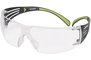 3M SecureFit Schutzbrille SF401AF, klar – Arbeitsschutzbrille mit Anti-Fog- & Anti-Scratch-Beschichtung – Wirkungsvoller UV-Schutz