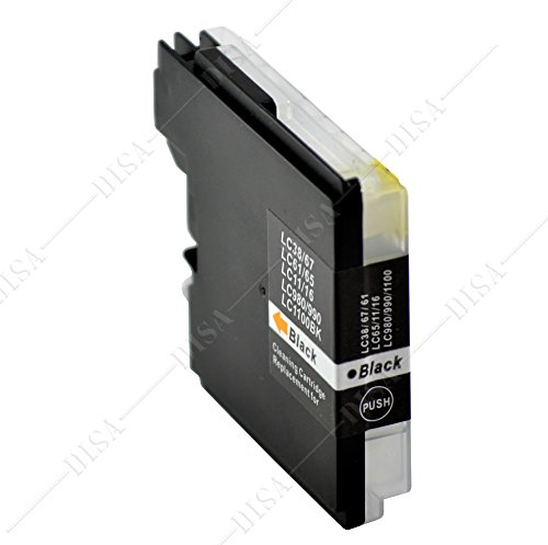 10 x Tintenpatronen kompatibel zu LC-980 / LC1100 Brother DCP Serie DCP-185C / DCP-195C - 2