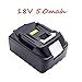 Produktbild Neue Ersatz Wiederaufladbare Elektrowerkzeuge Batterien für Makita 18 V 18 volt 5.0Ah 5000 mAh BL1830 BL1840 LXT400 194205-3 (5.0ah, 1 Pack)