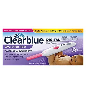 Preisvergleich Produktbild Procter & Gamble Clearblue DIGITAL Ovulationstest – 10 zählen