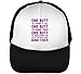 Produktbild One Butt To Shake It Trucker Cap Herren Damen Schwarz Weiß Snapback