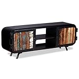 【Nota】Los colores varían de una pieza a otra, haciendo que cada uno de nuestros muebles de TV sea único; La entrega es aleatoria.