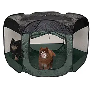 Furhaven Mesh Pet Playpen