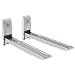 Produktbild Maclean MC-607 Mikrowellenhalter Mikrowellenhalterung Griff Mikrowelle (bis 35 kg, ausziehbar, inkl. komplettem Montagematerial) silber