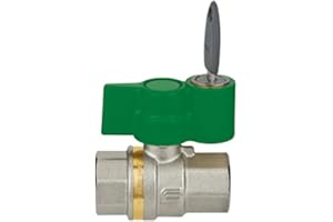 EFFEBI Valvola a sfera Galaxy Key con serratura a chiave 1/2"