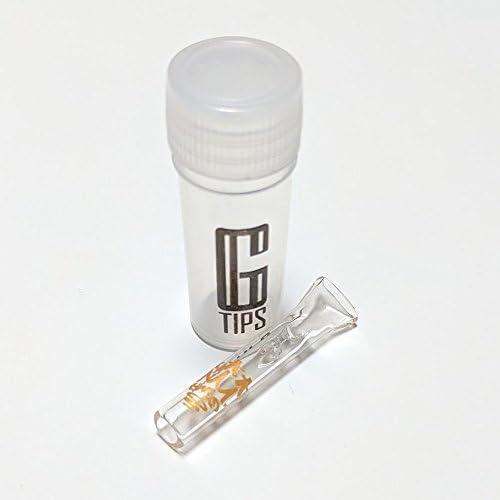 G TIPS X SMO-KING Gold - Slim Tip - Flat Mouthpiece - 6mm