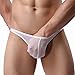 Produktbild Herren String Dessous Männer Tanga Bikinislips Dessous Unterwäsche Unterhose Slips Funny Männer Transparent String Sunday (M, Weiß)