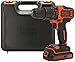 BLACK+DECKER BDCHD18K-QW Trapano Avvitatore a Percussione, 18 V; al Litio, 1.5 Ah, in Valigetta, Nero/Arancione
