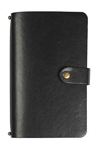 Viva CEO Planner - B6 -(Black) With 2 Extra Notebook Refills + Storage pocket, Pen Holder, Card Slots