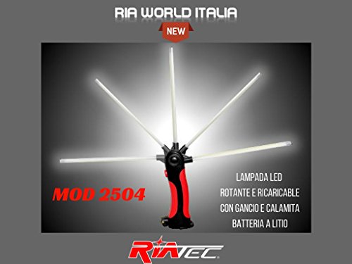 Preisvergleich Produktbild LED Multifunktionslampe dünn und rottante