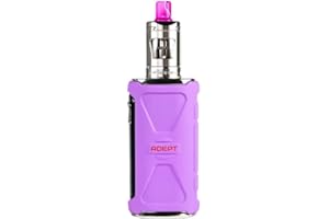 TVDC Innokin Adept Zlide Kit | Built-in Battery Capacity: 3000mah | Charging Current: 5V/2A | IP67 Waterproof, Dustproof and Shockproof | 2ml Cartridge, No Nicotine, (Purple)