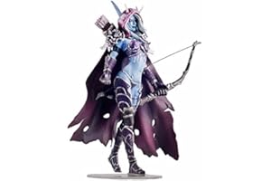 Eamily Arthas, Sylvanas Figurki anime, World of Warcraft PCW akcja kreskówka manga gra postać model statuetka zabawka kolekcjonerska dekoracje rzemiosło prezenty (Arthas 15 cm) (Sylvanas 7 cali)