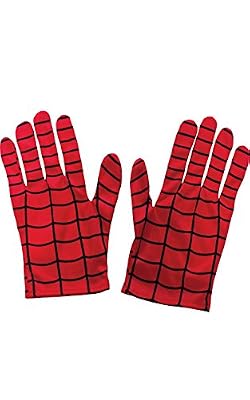 RubieŽs Rubie's kiid officielle de Spiderman – Gants – Déguisement – Taille unique, Rouge