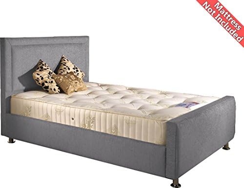 Valufurniture Calverton Bed Frame - Silver - Single 3ft