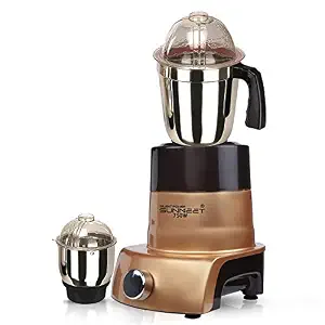 SILENTPOWERSUNMEET Black Color 750Watts Mixer Grinder with 2 Steel Jar 2019 Bt-B-01 Make in India (ISI Certified)