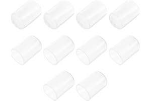 QUARKZMAN 10 stycken gummilock, 20 mm, rörpluggar, ändkåpa, runda skyddskåpor, stolplock, skyddskåpor, stängselstolpar, ändsp