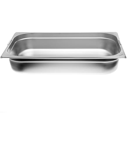 Gastronormbehälter -GN1/1- GN Behälter Gastronorm Pans aus Edelstahl, ideal als Eisbehälter für Speiseeis, Kombidämpfer, Chafing Dish, bain marie, Saladette, verschiedene Tiefen wählbar (Deckel Gastronormbehälter -GN1/1- GN Behälter Gastronorm Pans aus Edelstahl, ideal als Eisbehälter für Speiseeis, Kombidämpfer, Chafing Dish, bain marie, Saladette, verschiedene Tiefen wählbar (Deckel