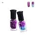 Produktbild ESAILQ Wasser-basierte abziehbare Temperatur ändern Nagellack, 6ML Temperatur Chamäleon Thermische Veränderung Farbe Soak Off Nail UV LED Polnisches Gel (K)