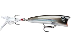 Rapala - Leurre de Pêche X-Rap Pop - Matériel de Pêche avec Grande Bouche Concave - Leurre Pêche d'Eau Douce et Mer - Profondeur de Nage Surface - 7cm / 11g - Fabriqué en Estonie - Chartreuse Ghost