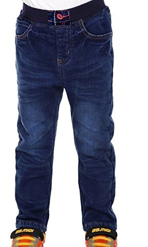 Krystle Kids Blue Denim Jeans with crush for girls/boys (Size:20, 22,24,26,28,30,32,34,36,38,40)