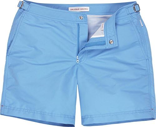 Orlebar Brown Shorts, Riviera Blue 'Bulldog' Swim Shorts Blue 34