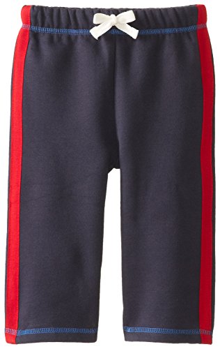 Hatley Baby Boys Infant Track Cinders Trousers, Blue (Blue/Red), 18-24 Months