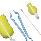 Lebensmittelqualität PP-Material, BPA frei, mit hohen Dichte Schwamm, weicher Bürste, um Verletzungen Flaschenkörper, gute Reinigungsfähigkeit zu verhindern