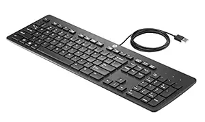 HP N3R87AA Business Slim - Keyboard - USB - US - for Elite Slice for Meeting Rooms, Slice G1, Retail System MP9 G2, RP9 G1 Retail System