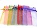 Produktbild Außenwandleuchte Organza Wedding Favour Taschen Schmuck Beutel 9 x 7 cm, kleine Größe. 25 x Mix 50 x Mix 100 x Mix, Organza, mehrfarbig, S