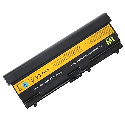 HASESS Hoch Perfürmance 7800mAh/87wh Ersatz Laptop Batterie Notebook Akku LG Samsung Zellen für Lenovo ThinkPad E40 E50 L410 L420 L510 L520 L412 L412 SL410 SL510 T410 T510 T520 W510 W520 fits P/N 57Y4186 42T4791 51J0499 – 12 Monate Garantie - 2