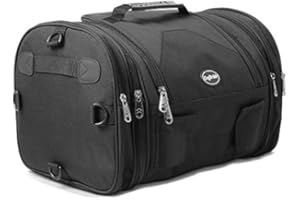 CRAFTRIDE Tail Bag compatible with Triumph America, Bonneville Speedmaster/Bobber/Black, Rocket 3, Speedmaster, Thunderbird/Commander/Storm, Rocket III/Classic/Roadster RB1