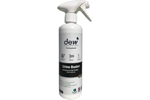 Dew Urine Buster - 500ml – Extreme Spray Cleaning Power - 100% Natural – Child and Pet Safe Spray – Fragrance Free - Kills 99.995% Germs - Safe if ingested - Enzyme & Alcohol Free - No Rinse