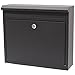 Produktbild Hardcastle Eckiger Außen-Briefkasten zur Wandbefestigung - Schwarz