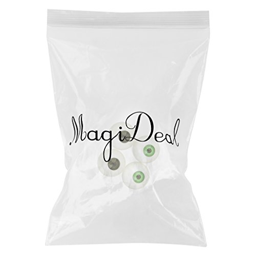 2 x Puppenaugen Augapfel Kunststoffaugen Puppen Augen Halloween Deko 30mm - 2