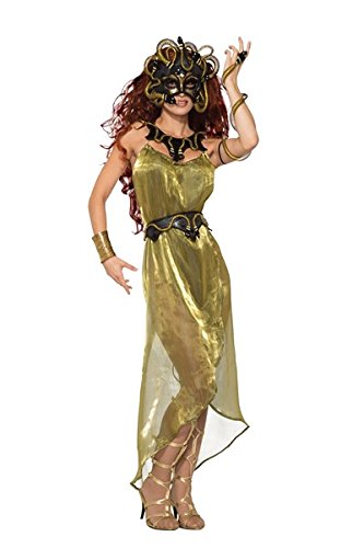 Medusa Waistbelt Belt Roman Greek Mythical Villian Fancy Dress Cosplay