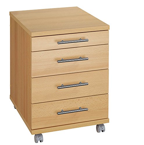 Preisvergleich Produktbild Schomburg Rollcontainer buche