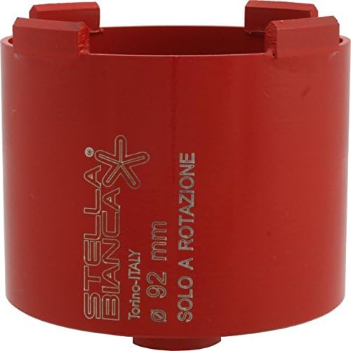 foretti Diamond-Coated Useful Height 70 mm, with areas Diamond-Coated Suitable for drilling concrete, conglomerates cementizi, Stones and 626