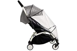 E&A Distribution Limited Universel Habillage Pluie Poussette Babyzen Yoyo 6+ Protège Housse de Pluie universelle Pack 6 Mois+ Norme EN 71, Transparent
