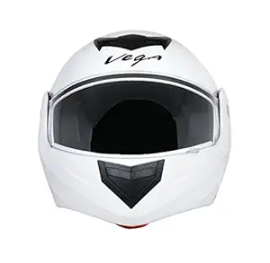 Vega ABS Crux DX Flip-Up Helmet (White, L)