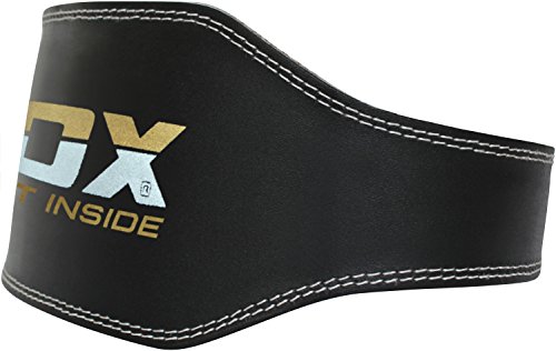 RDX 6” Gewichthebergürtel Rindsleder Bodybuilding Crossfit Fitness Trainingsgürtel Powerlifting Gym Krafttraining weightlifting Belt - 9
