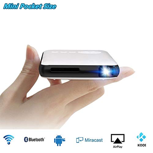 Wosonku Mini DLP Projector HD 1080P WiFi Smart LED Video Home Theater Cinema 1G/8GB HDMI